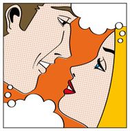 Romance comic book