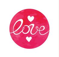 LOVE sign with heart