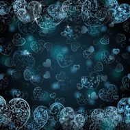 background of hearts N5