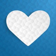 Background with white hearts N3