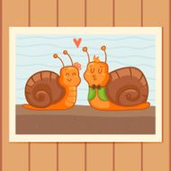 Snails - cartoon characters N2