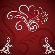 Valentines day hand drawn greeting card N4