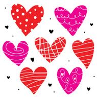 Heart Love Cute Cartoon Vector N3