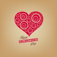 valentines day with heart