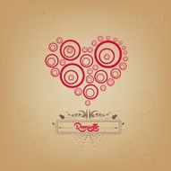 valentines day with heart romantic