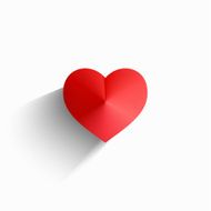 Valentine red heart N3