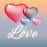 Hearts and letters N3