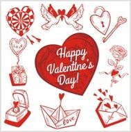Valentines day - vector set