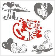Valentines day - vector set N2