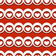 Hearts with shadow N7