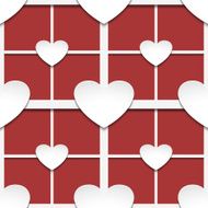 Hearts with shadow N16