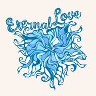 Heart symbol of eternal love