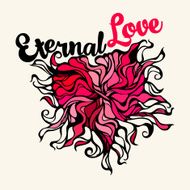 Heart symbol of eternal love N4