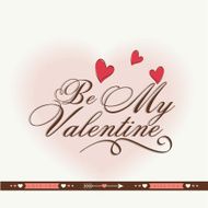 Greeting card design for Happy Valentine&#039;s Day celebrations