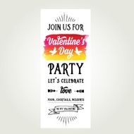 Invitation Valentine&#039;s Day N6