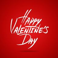 Happy Valentine&#039;s Day vector card N6