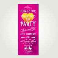 Invitation Valentine&#039;s Day N7