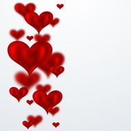 vector modern heart background