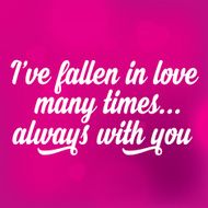 Valentine's Day poster Love quote N15