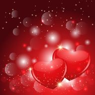 glowing hearts N2