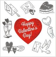 Valentines day - vector set N5
