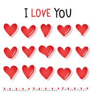 Happy Valentine's Day Sweetheart Cute Cartoon Vector N2