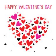 Happy Valentine's Day Sweetheart Cute Cartoon Vector N3