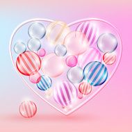lollypops heart