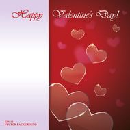 Greeting card for Valentine&#039;s day N13