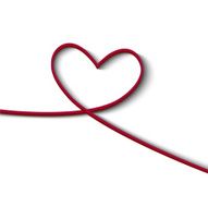 Heart Valentines Day background