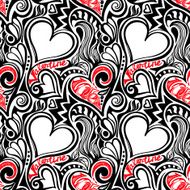 Love Valentine seamless pattern N6