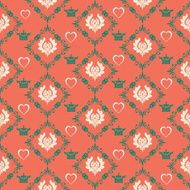 Valentine&#039;s day Retro wallpaper N141