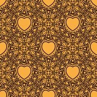 Seamless texture with heart N8