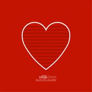 Abstract background with heart N4