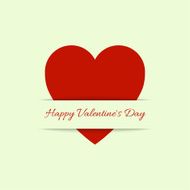 Abstract background with red heart