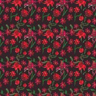Seamless pattern with flowers N78