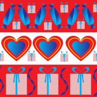 Design wrapping paper for Valentine's day