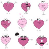 Set of Valentines day icons N2