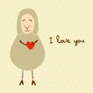 Sheep in love N2