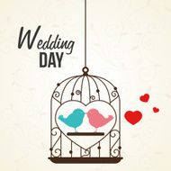 Happy Wedding desing vector illustration N5