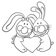 Valentine bunnies