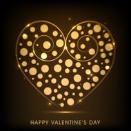Valentine&#039;s Day celebration greeting card