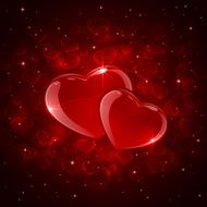 hearts background N26