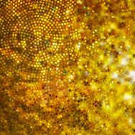 Design on gold glittering background EPS 10 N8
