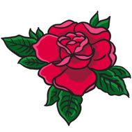 Red rose N11
