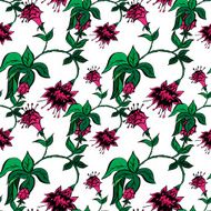 floral seamless background N83