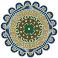 Round Pattern N25