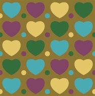 hearts background N27