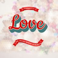 Valentines day Poster EPS 10 N2