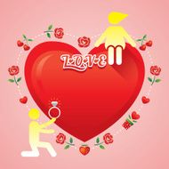 Human Symbol Love Story Concept Marry N2